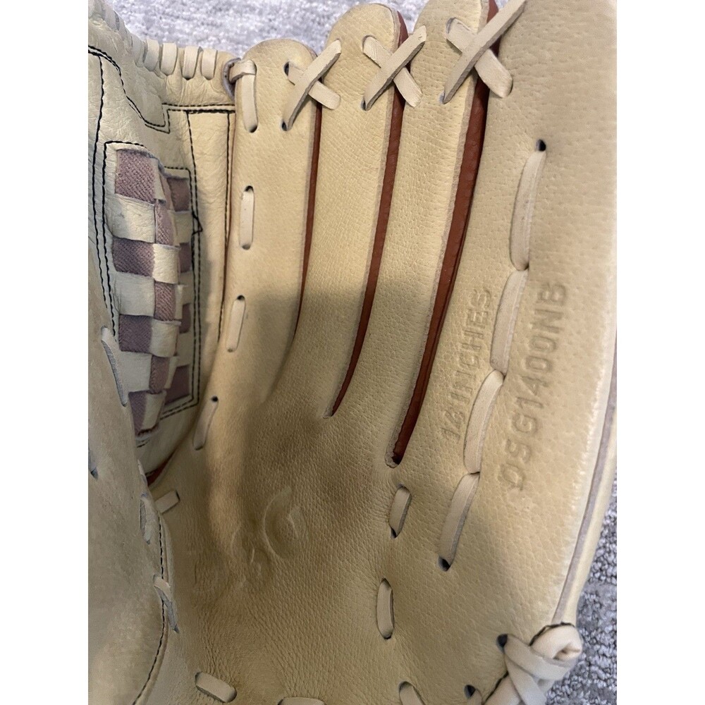 DeMarini DSG14 DSG1400NB 14" Beige/Brown Leather Baseball Softball Glove Left